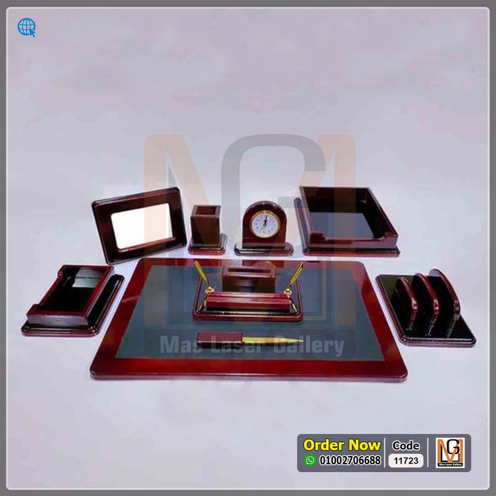 طقم مكتب خشب مستورد  | 11723