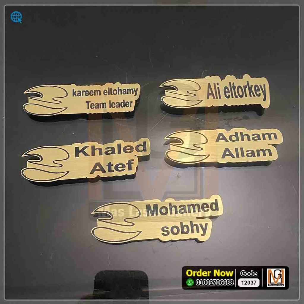 نيم تاج اكليريك ذهبي | 12037