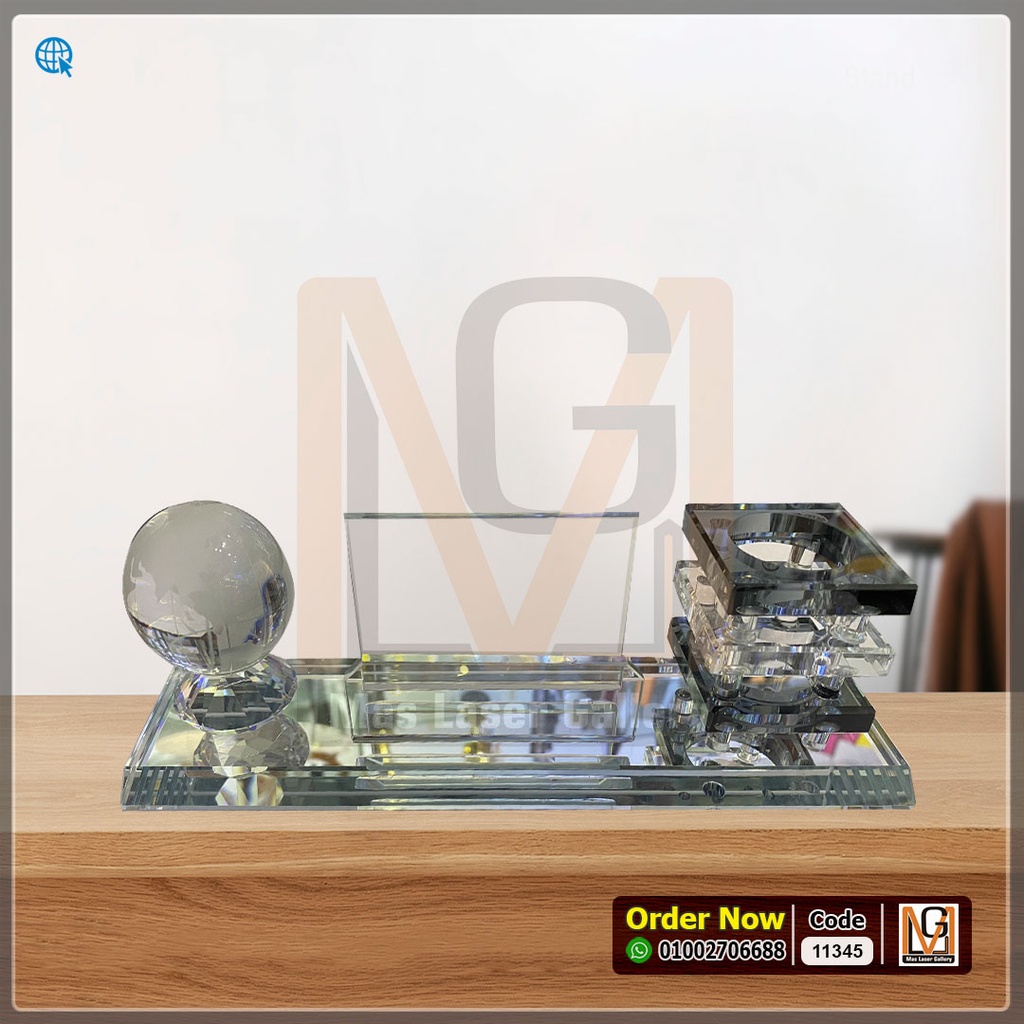 مقلمة مكتب كريستال كرة أرضية *8* | 11345