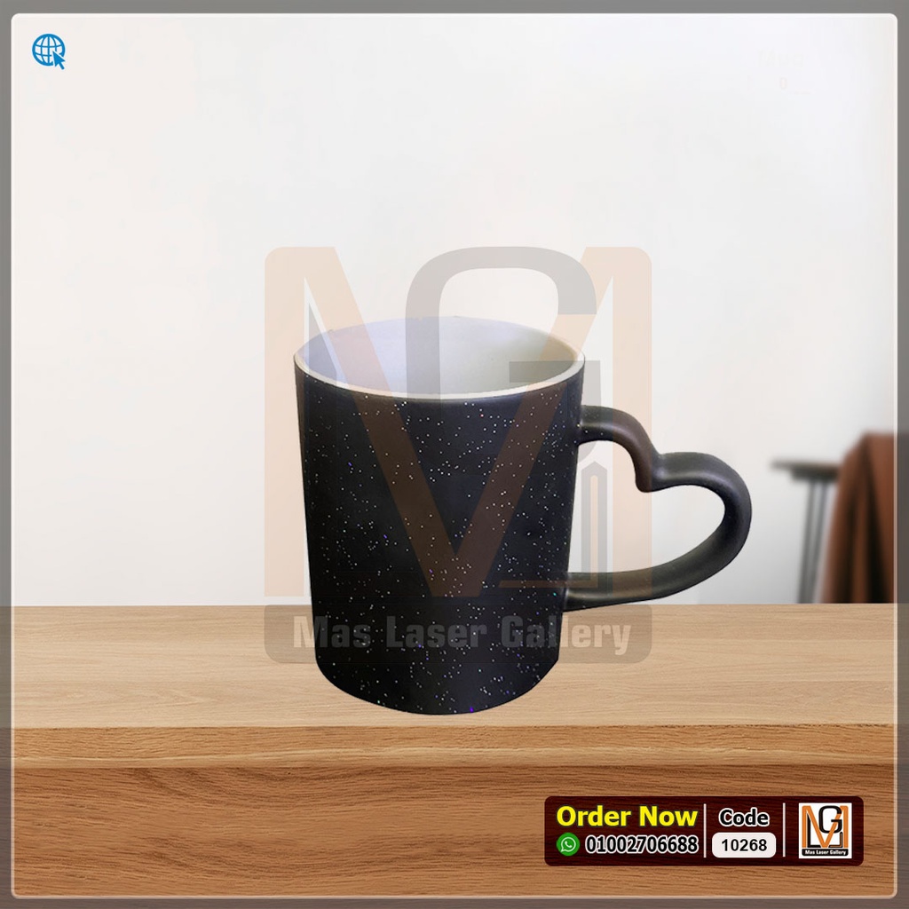 مج سحري جليتر اسود  | 10268