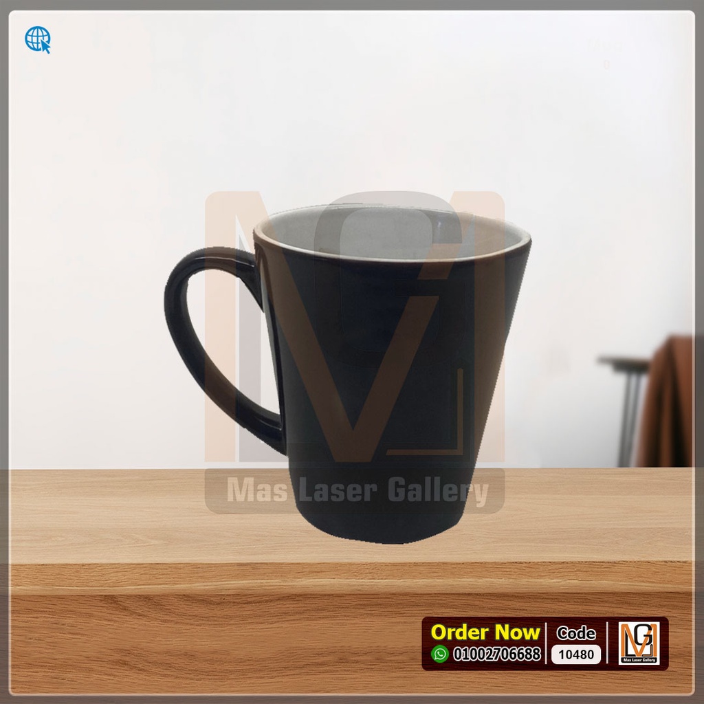 مج سحري مخروطي اسود بعلبه  | 10480