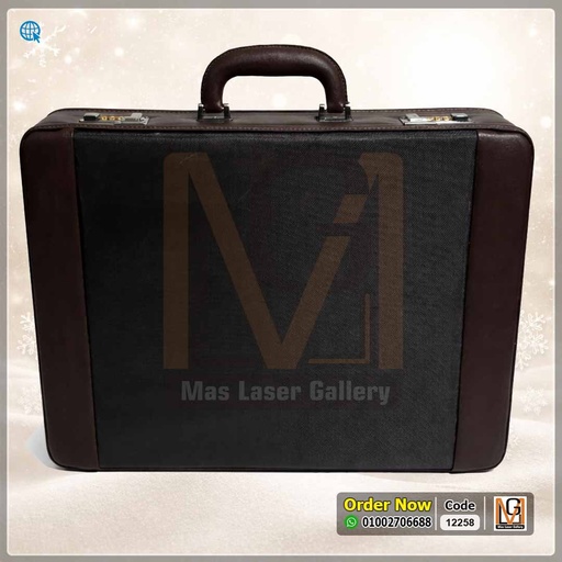 شنطة سامسونايت جلد اسود | 12258